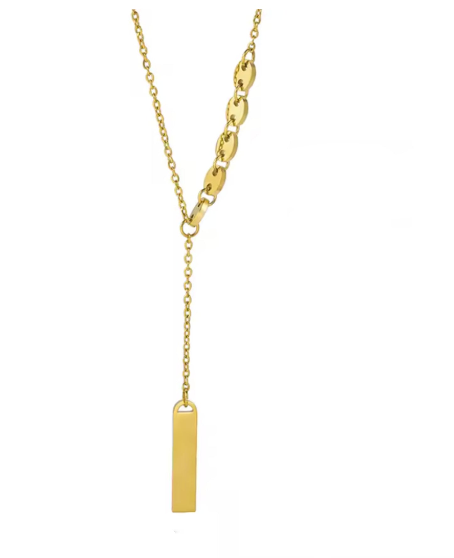 Long Tassel Bullion Necklace