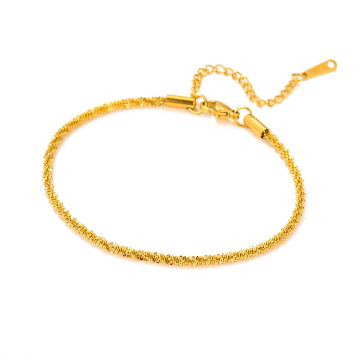 Clavicle Double Link Chain Bracelet