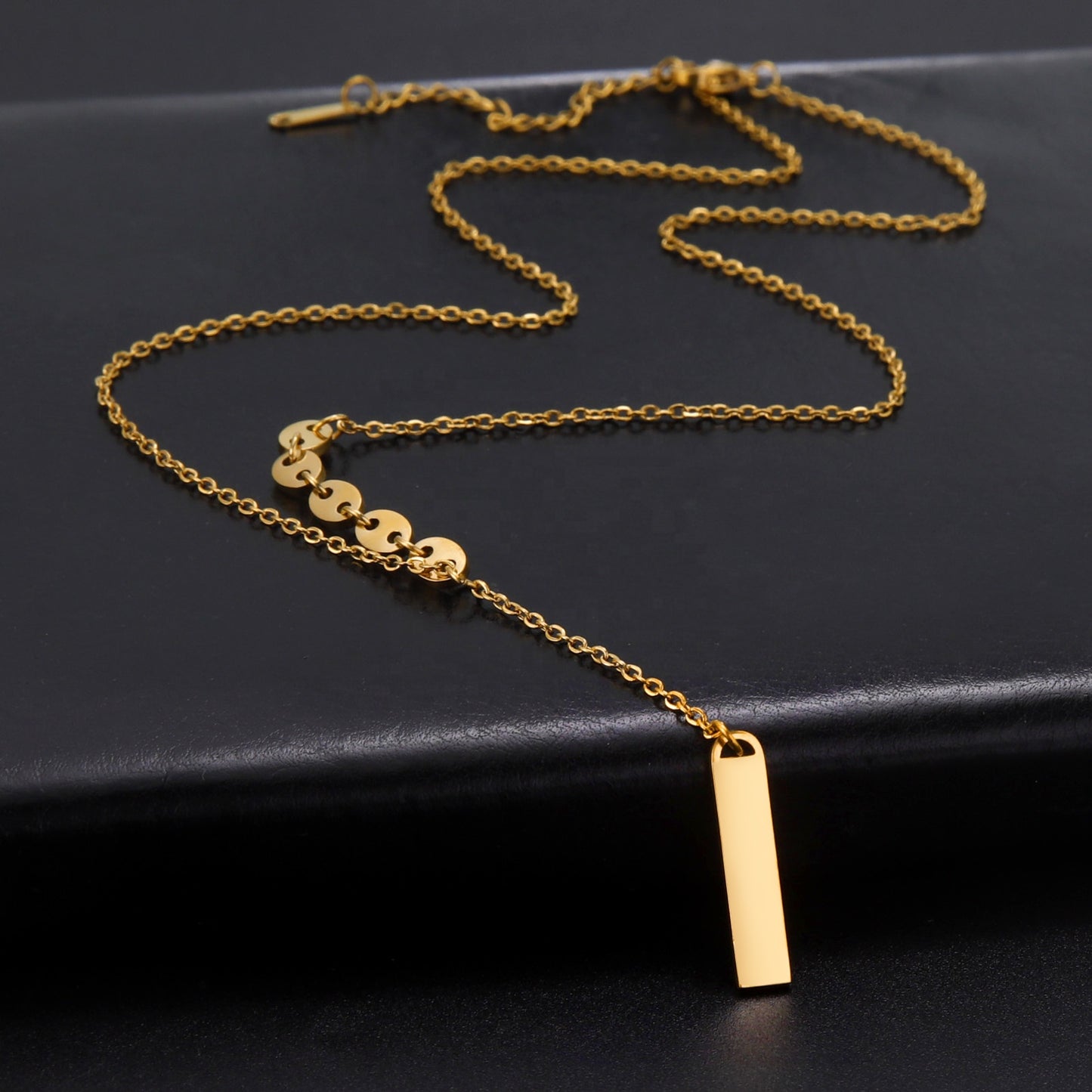 Long Tassel Bullion Necklace