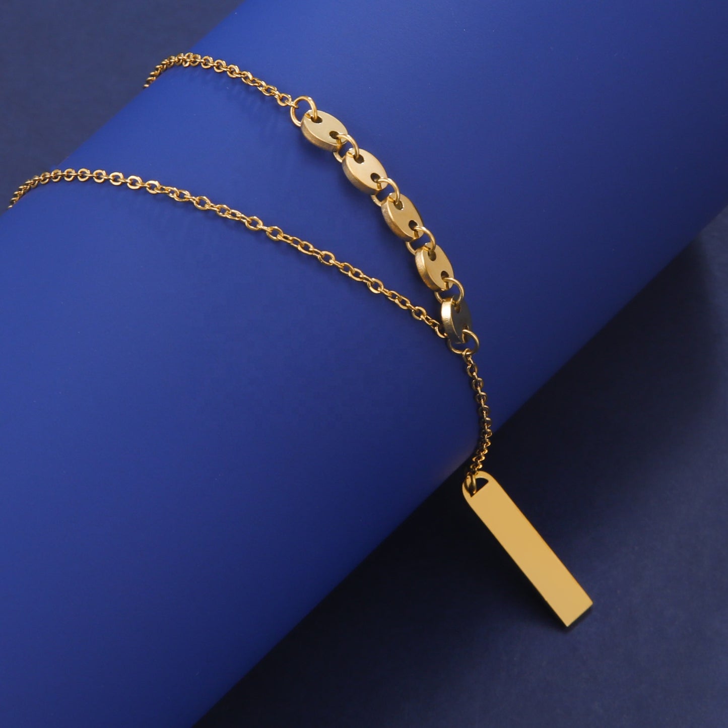 Long Tassel Bullion Necklace