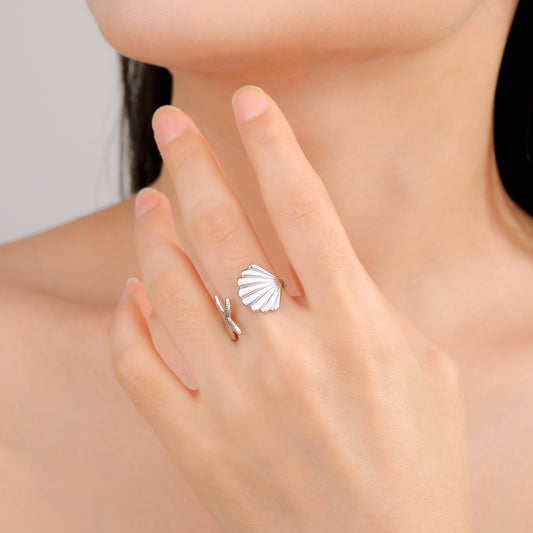 Starfish Shell Ring