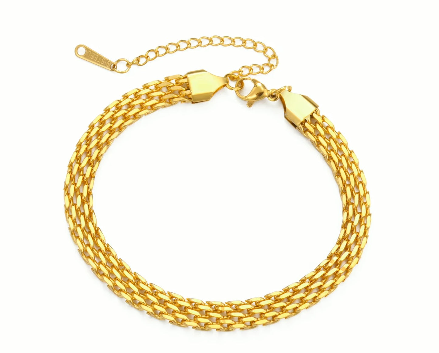 Classic Wide Chain Link Bracelet