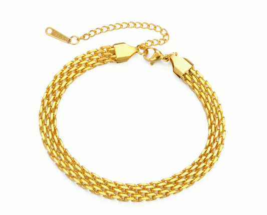 Classic Wide Chain Link Bracelet