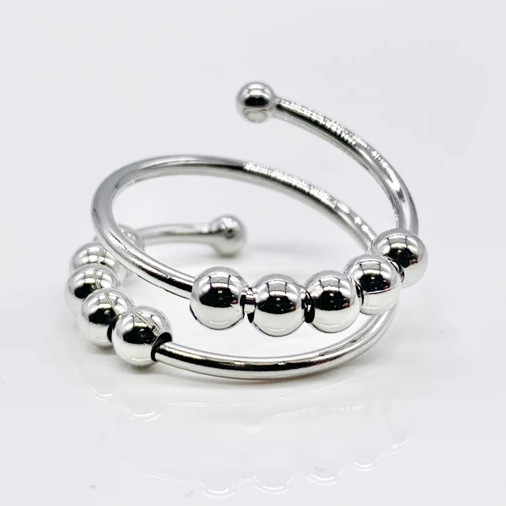 Beaded Anxiety Ring