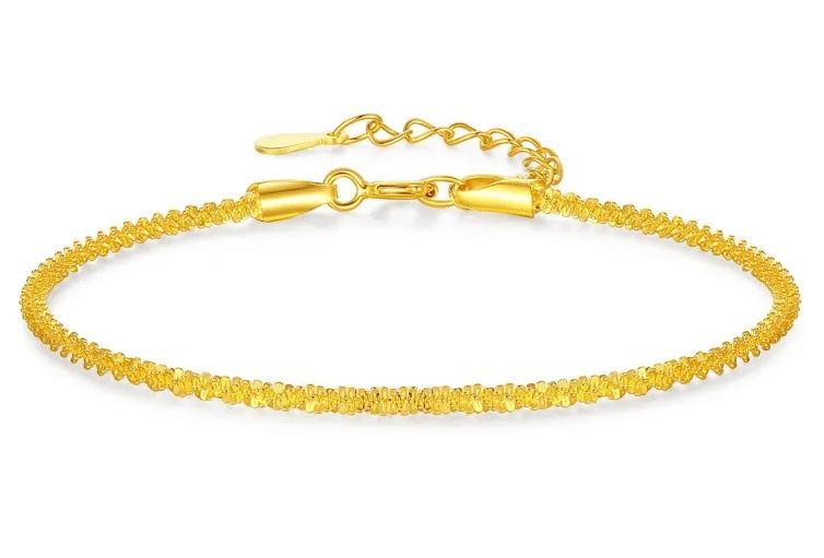 Clavicle Double Link Chain Bracelet