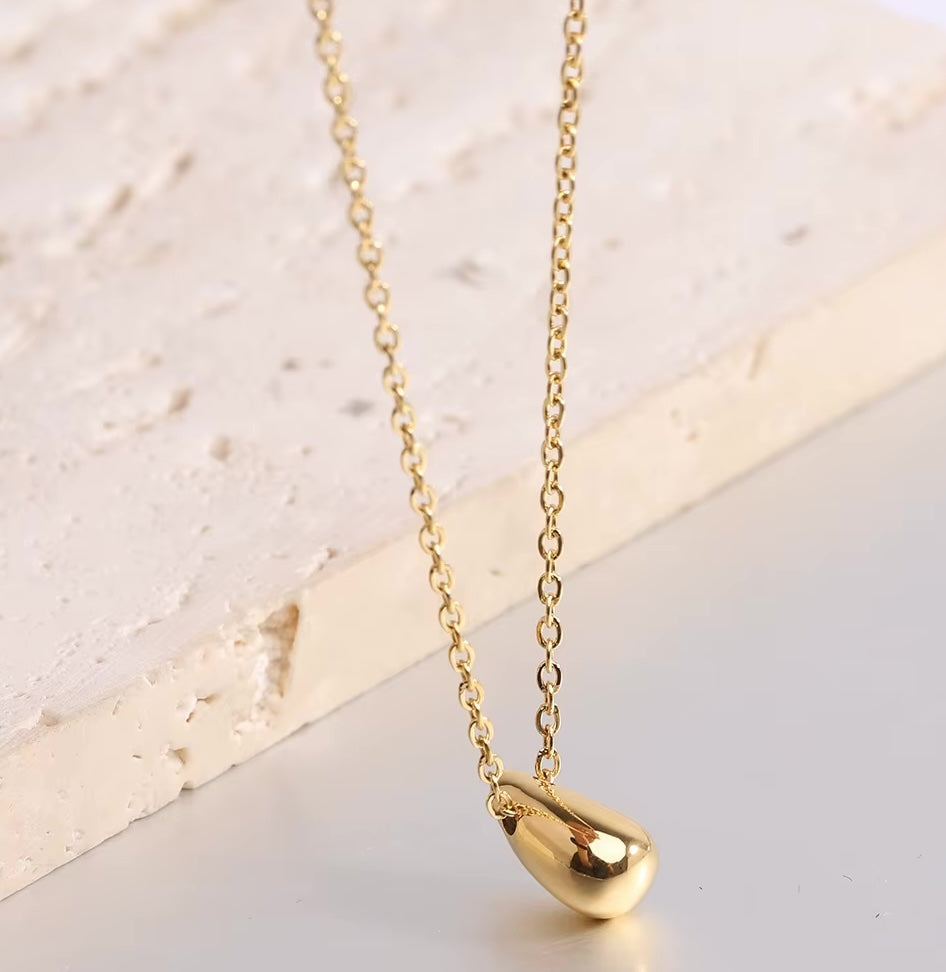 Gem Drop Pendant Necklace - Limited Edition!