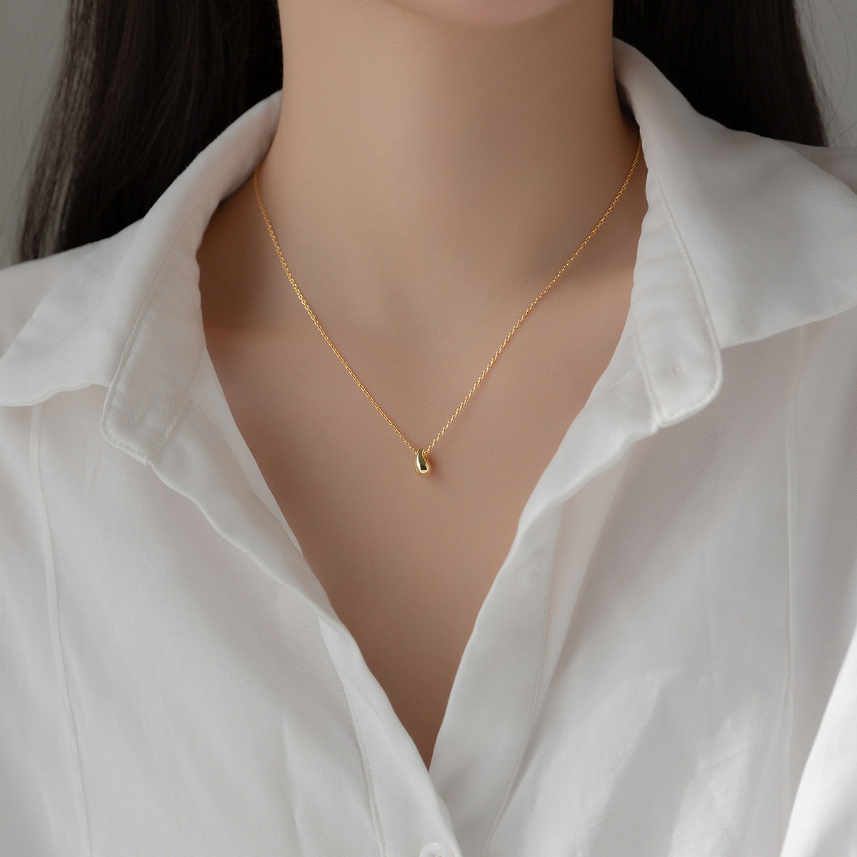 Gem Drop Pendant Necklace - Limited Edition!