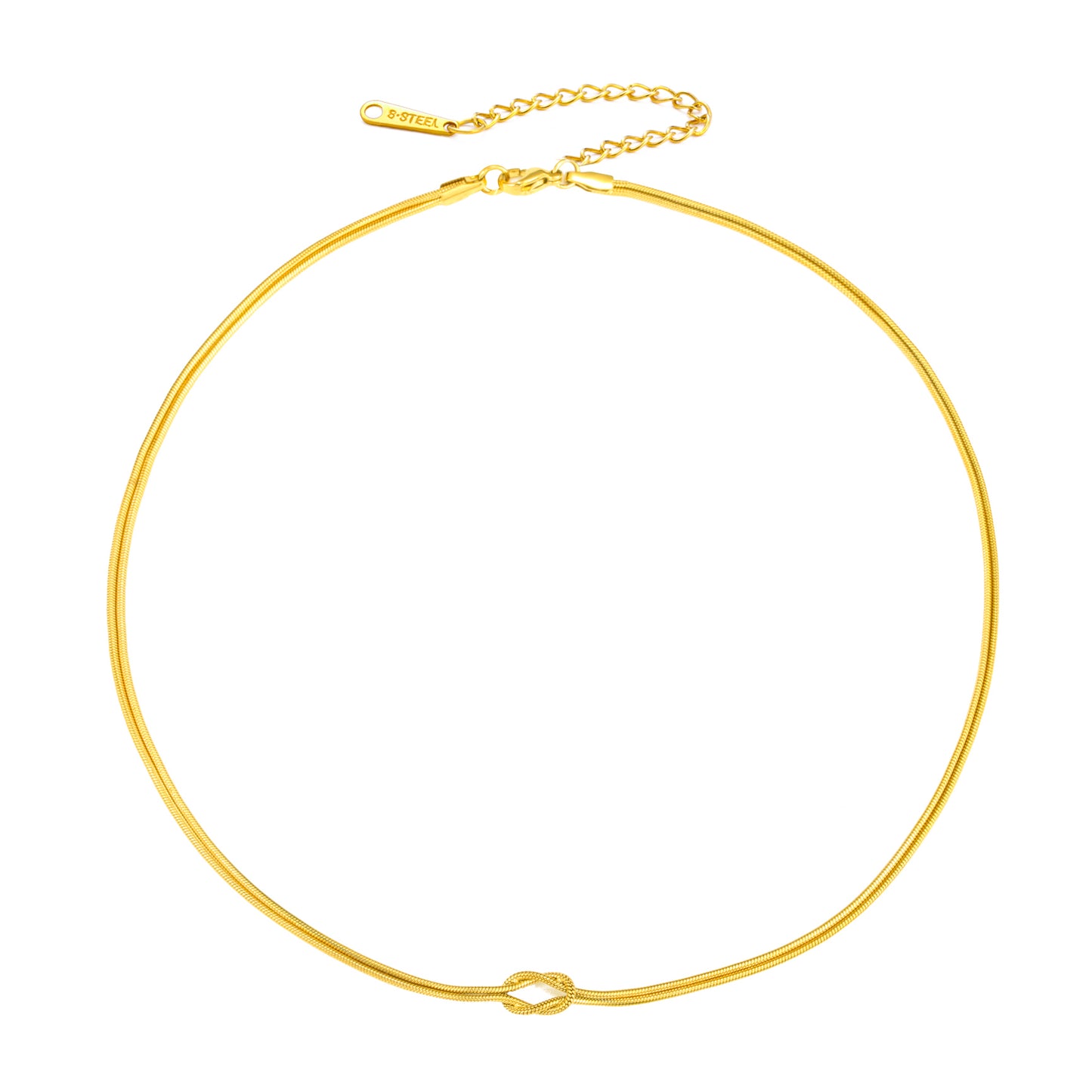 Infinity Love Knot Necklace