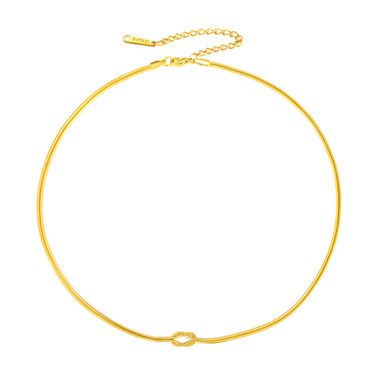 Infinity Love Knot Necklace